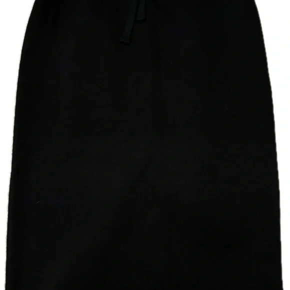 ZARA Plush Black Midi Skirt - Picture 4 of 6